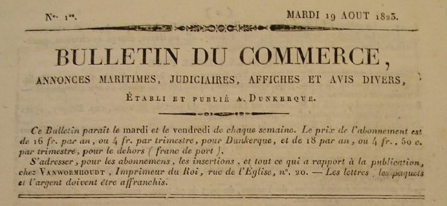 Bulletin du Commerce