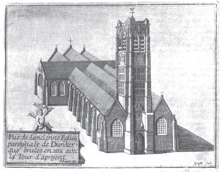 Dunkerque - L'Eglise Saint Eloi avant 1558
