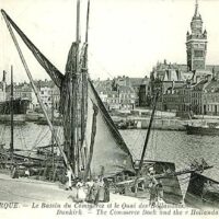 Dunkerque - Le Bassin du Commerce et le quai des Hollandais