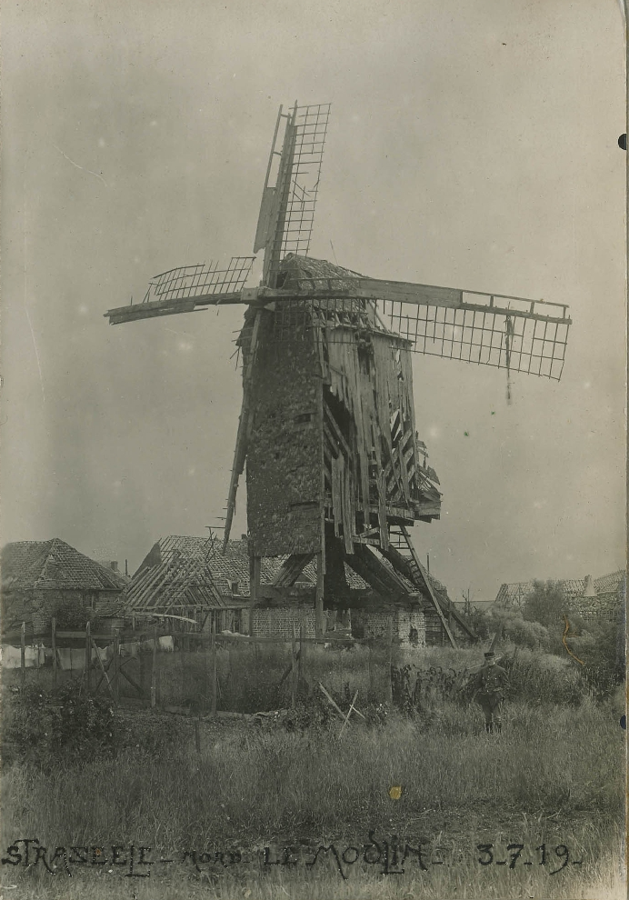 Strazeele - Le Moulin en 1919