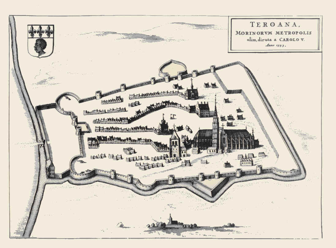 Therouanne en 1553