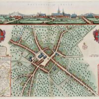 Bailleul - Plan de la ville en 1649
