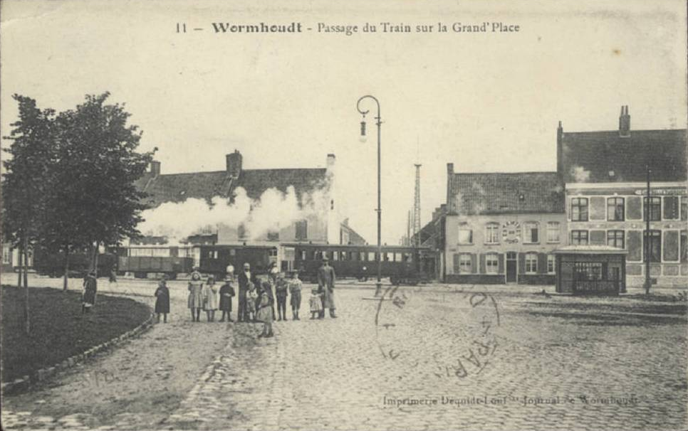 Wormhout - Le passage du train