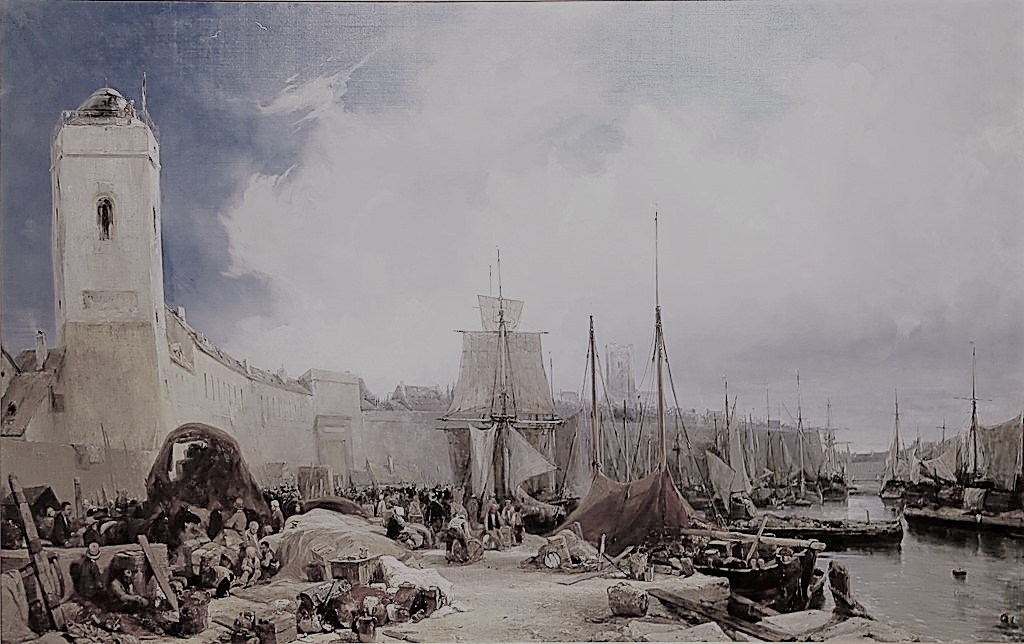 Eugène Isabey - Le port de Dunkerque - 1831 - Musée de Dunkerque