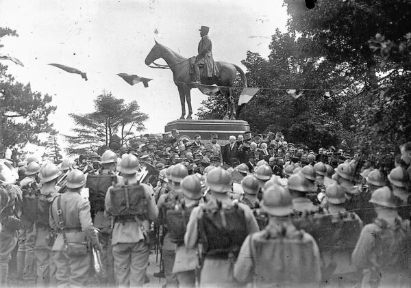 Cassel - Inauguration du monument du maréchal Foch
