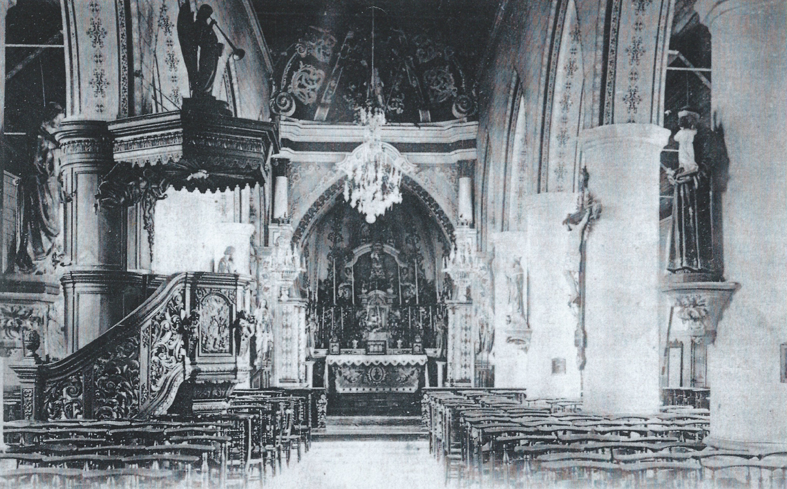 Armbouts-Cappel - Intérieur ancienne eglise