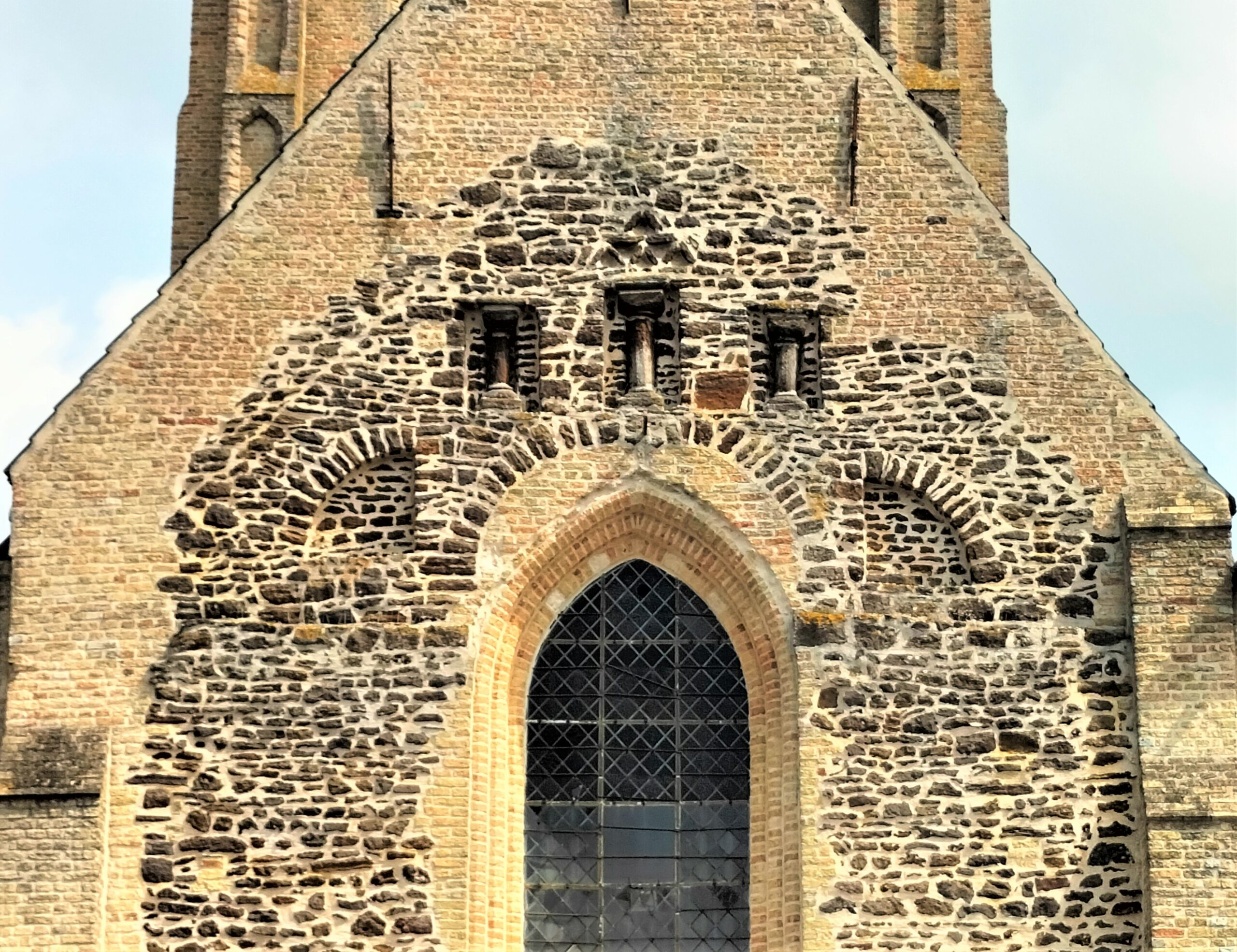 Killem - Facade romane de l'Eglise - Détails