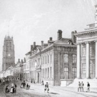Le palais de justice de Dunkerque en 1850