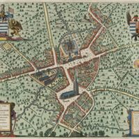 Plan de Steenvoorde par Sanderus