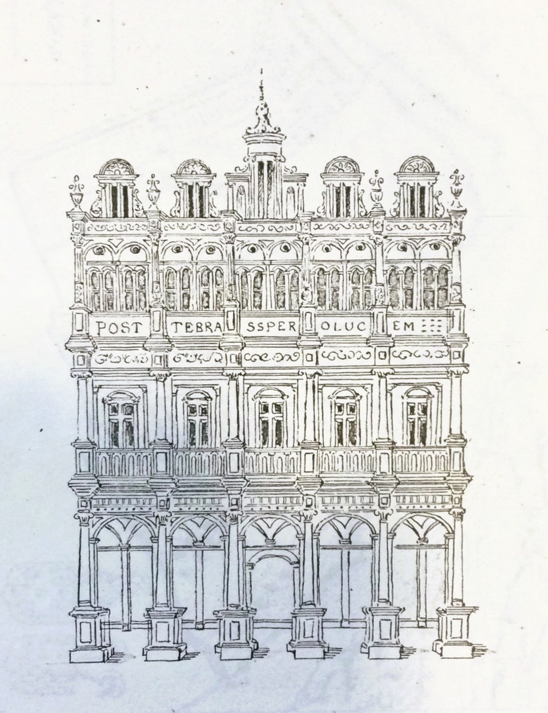 L'ancien Hôtel de Ville de Bergues construit en 1540