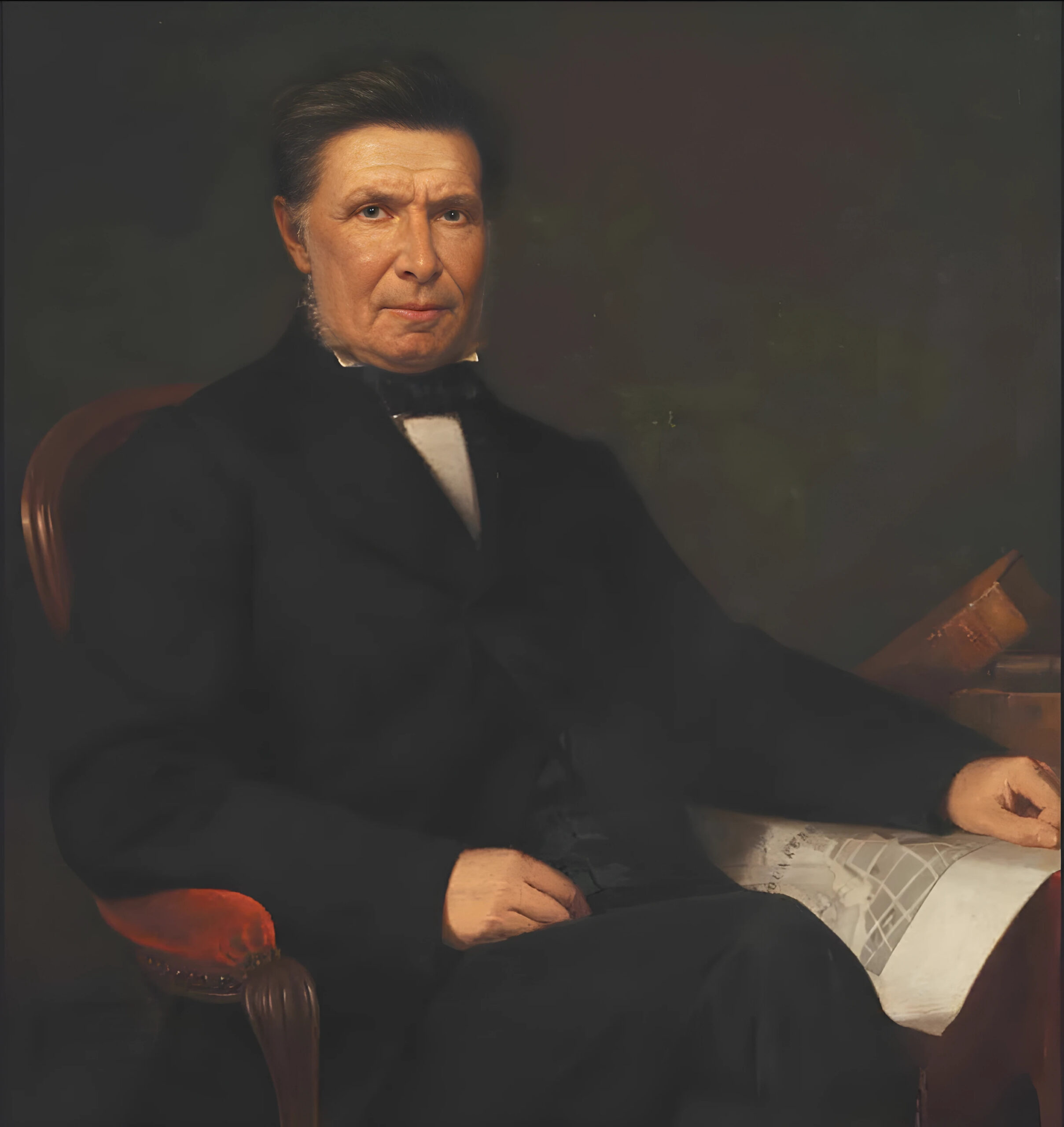 Portrait de Gaspard Malo par Henry Shelley