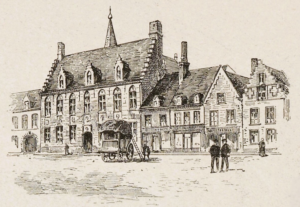 L'hôtel-de-ville d'Hondschoote à la fin du XIXe sicèle