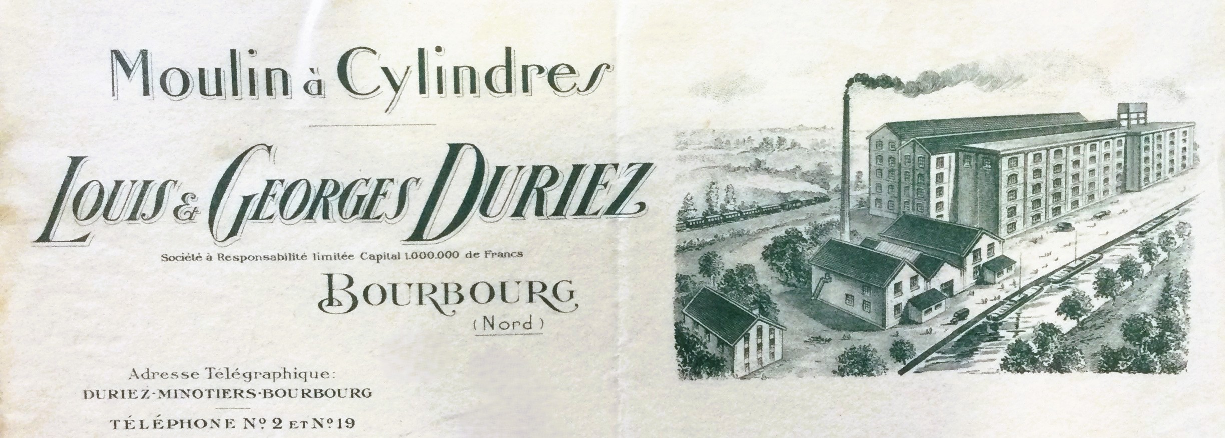 Minoterie Louis et Georges Duriez à Bourbourg
