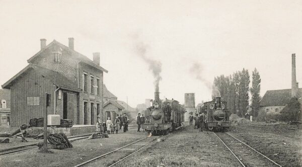 La gare d'Hondschoote
