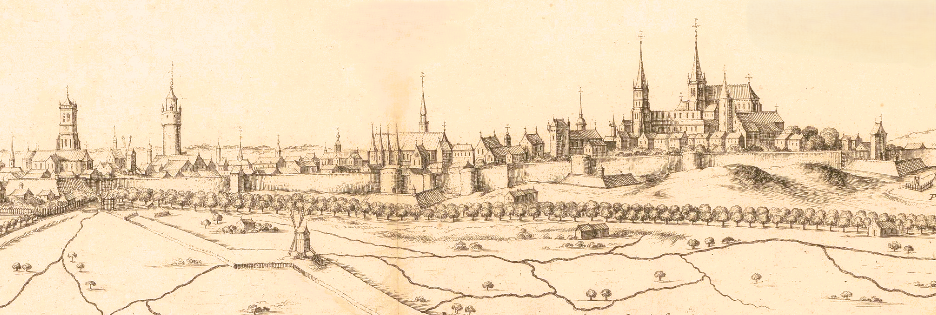 Bergues en 1646