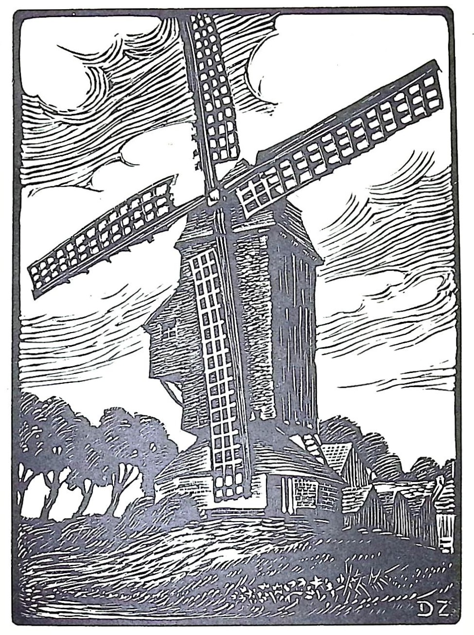 Le Moulin des sept planetes à Cappelle