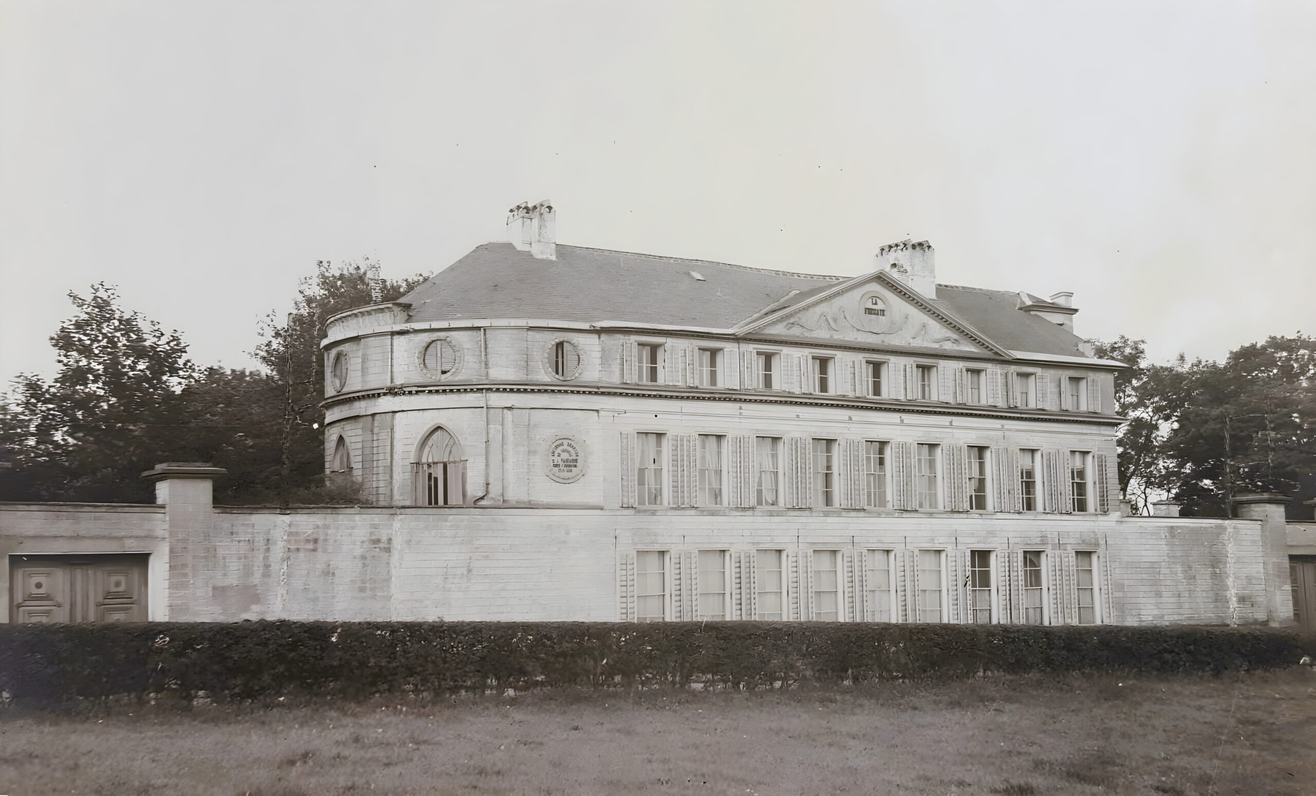 Le chateau Vandamme côté rue